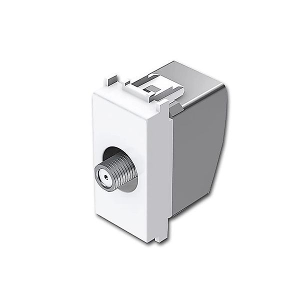TEM MODUL PLUS Sat Steckdose 1M Weiß Enddose 1dB günstig online kaufen