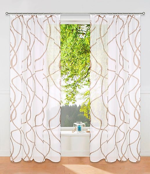 my home Gardine Bene, Kräuselband (1 günstig online kaufen