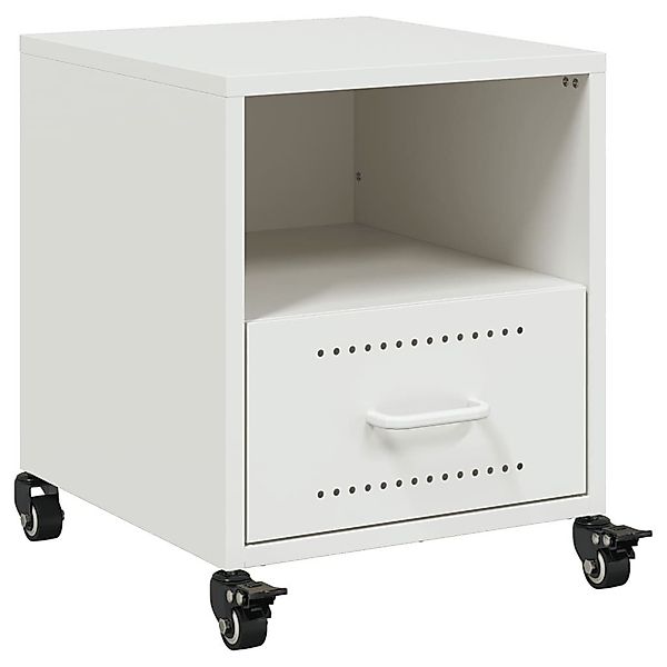 vidaXL Nachttisch Nachttisch Weiß 36x39x43,5 cm günstig online kaufen