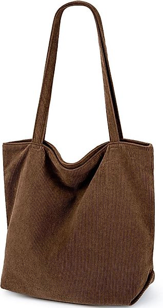 LuxusKollektion Shopper Cord Handtasche Damen Shopper günstig online kaufen