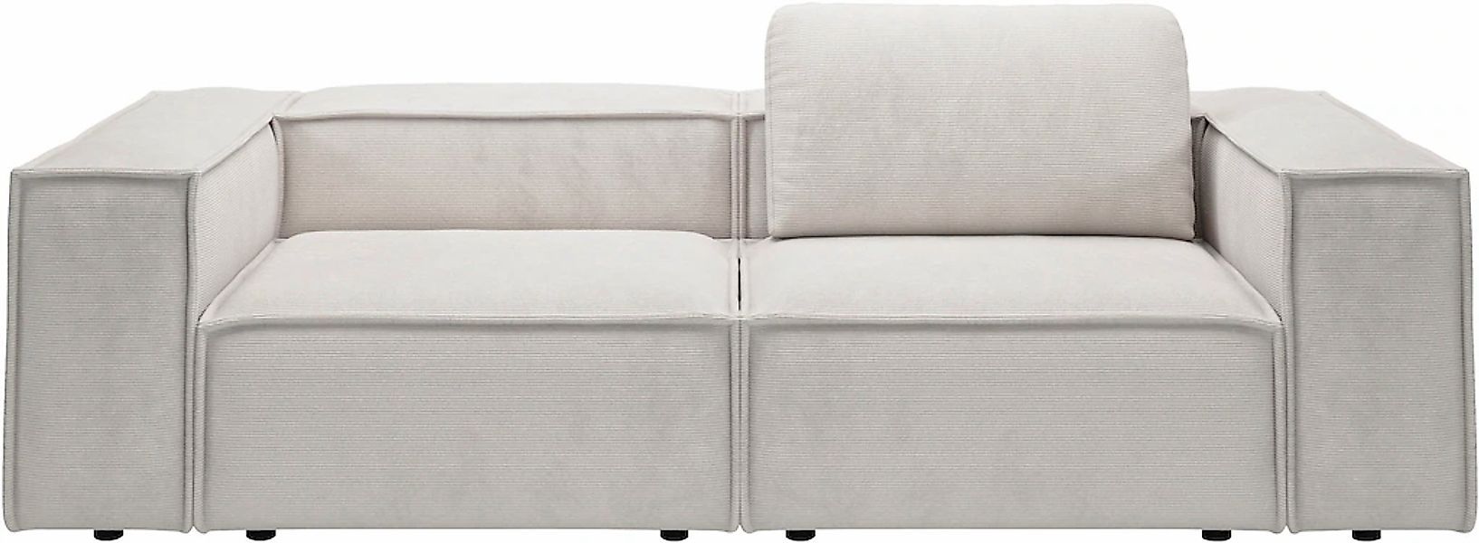 Places of Style 2-Sitzer "Watertown, modernes Sofa 246 cm breit, auch in Fe günstig online kaufen