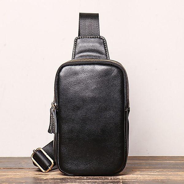 YUBRO-STUDIO Messenger Bag Herren Leder Umhängetasche günstig online kaufen