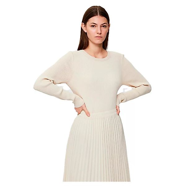 Selected Amelia O Hals Sweater M Sandshell günstig online kaufen