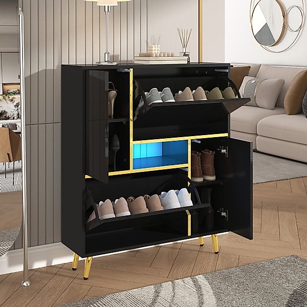 BlingBin Schuhschrank (1-St., mit Hochglanzfront und günstig online kaufen