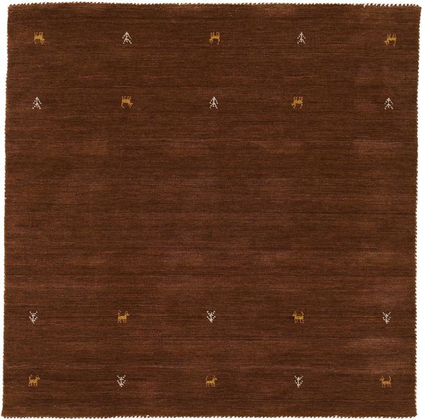 carpetfine Wollteppich "Gabbeh-Uni" quadratisch 15 mm Höhe reine Wolle, han günstig online kaufen