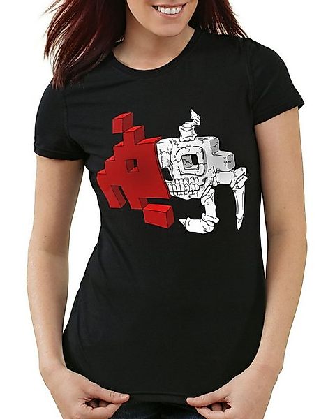 style3 T-Shirt Space Anatomie invaders videospiel star krieg wars der stern günstig online kaufen