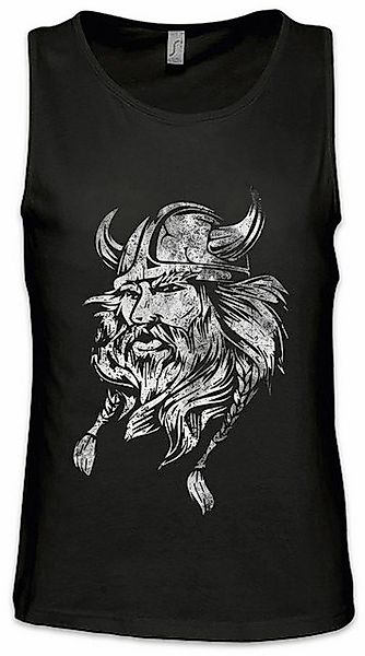 Urban Backwoods Tanktop Viking Head I Ärmelloses T-Shirt Wikinger Kopf Rune günstig online kaufen