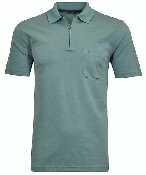 RAGMAN T-Shirt Ragman / He.Polo / Basic Polo zip soft knit günstig online kaufen