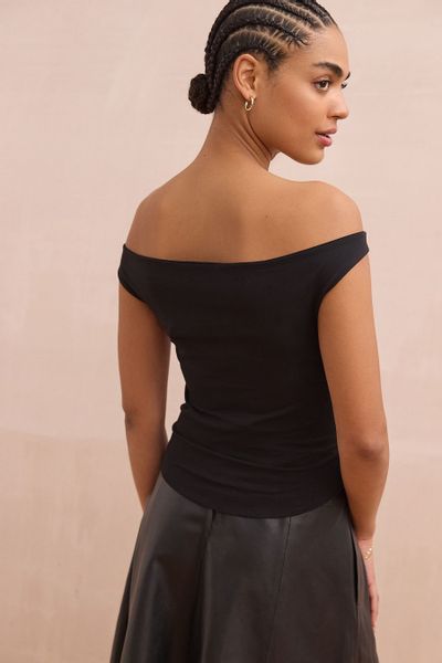 Next Shirttop Top mit offenem Ausschnitt günstig online kaufen