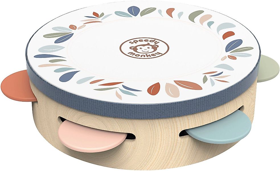 speedy monkey Spielzeug-Musikinstrument Tamburin, FSC®- schützt günstig online kaufen