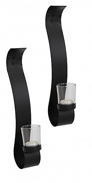 Harms Import Wandkerzenhalter Wandkerzenhalter 2er Set, günstig online kaufen