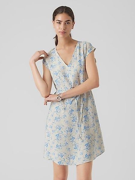 Vero Moda Minikleid VMIRIS S/L V-NECK SHORT DRESS WVN NOOS günstig online kaufen