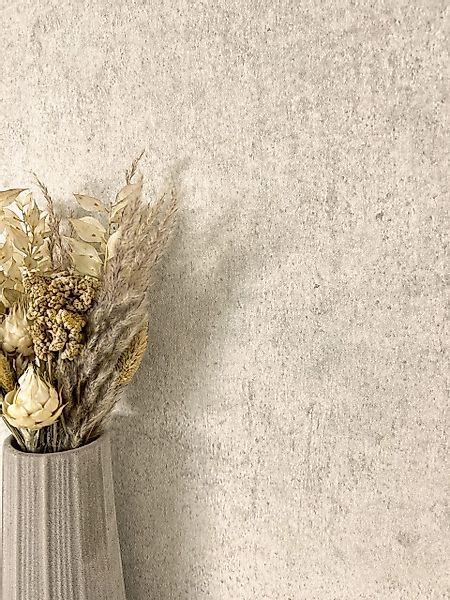 Newroom Vliestapete, Taupe Tapete Modern Beton günstig online kaufen