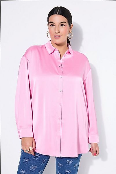 Studio Untold Hemdbluse Hemdbluse oversized Satin günstig online kaufen