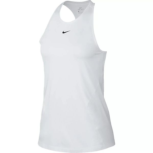 Nike Pro All Over Mesh Ärmelloses T-shirt XS White / Black günstig online kaufen