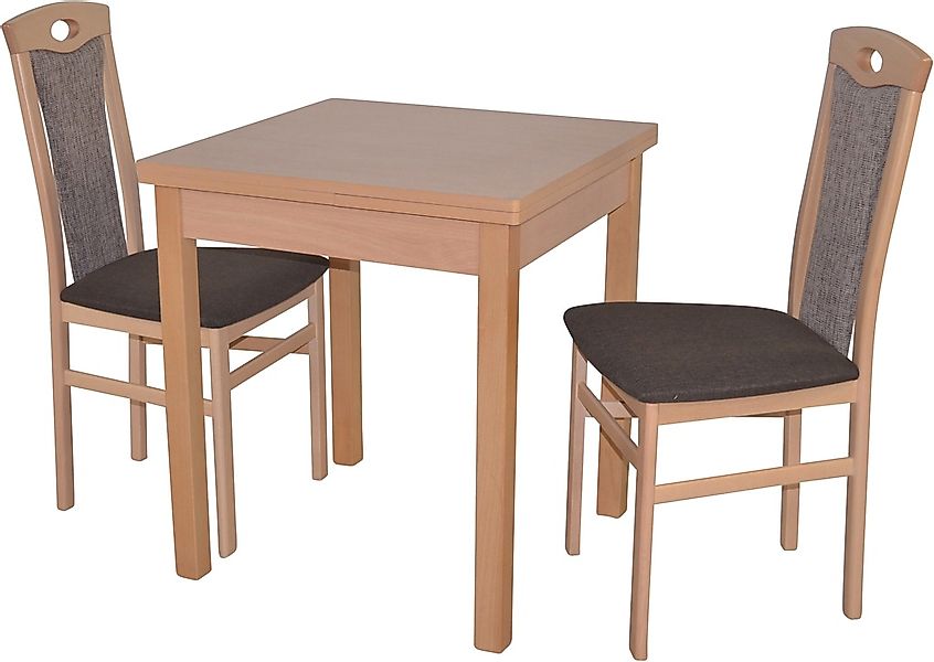 HOFMANN LIVING AND MORE Essgruppe "3tlg. Tischgruppe" Spar-Set, 3tlg. Tisch günstig online kaufen