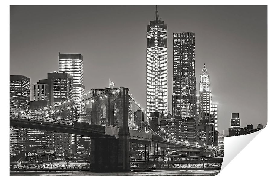 Wallarena Fototapete Brücke Stadt Panorama New günstig online kaufen