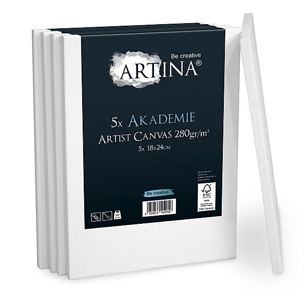 Artina Akademie Keilrahmen 18x24cm FSC 5tlg günstig online kaufen