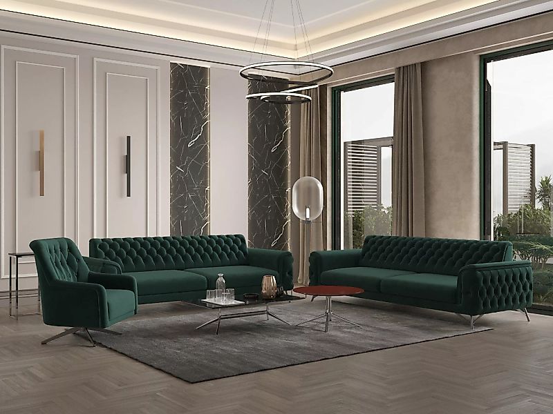 Möbeldreams Sofa Alina Living Kombi-Set Chesterfield günstig online kaufen