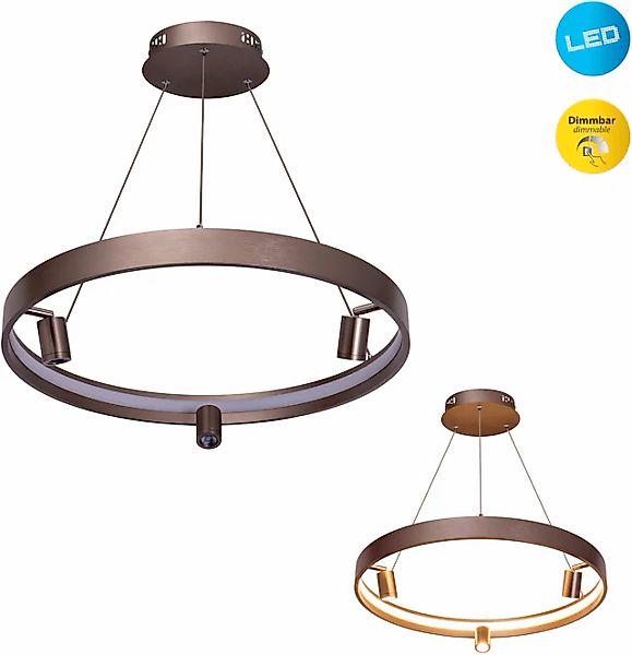 näve LED Pendelleuchte »Tristan«, 4 flammig, Leuchtmittel LED-Modul   LED f günstig online kaufen
