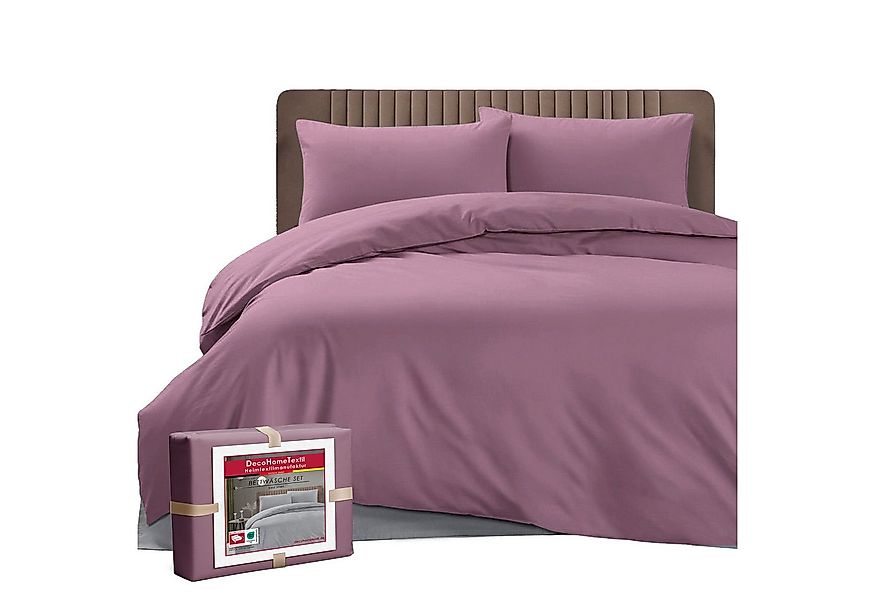 DecoHomeTextil Heimtextilmanufaktur Bettwäsche Set Bettgarnitur mit Reißver günstig online kaufen
