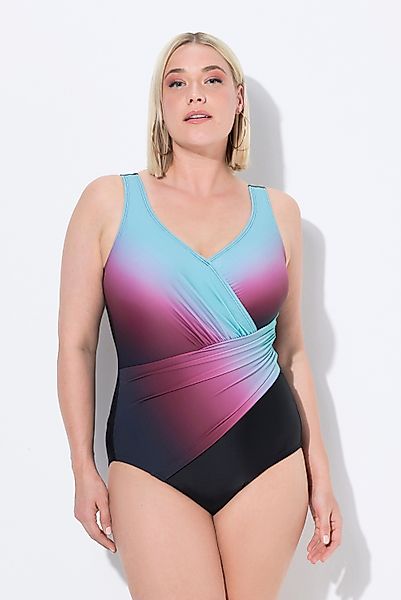 Ulla Popken Badeanzug Badeanzug Farbverlauf Softcups günstig online kaufen
