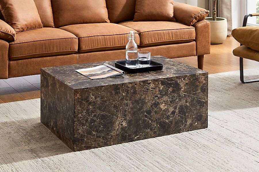 SalesFever Couchtisch "Almeria Couchtisch: Stilvoller Beistelltisch 90/60 c günstig online kaufen