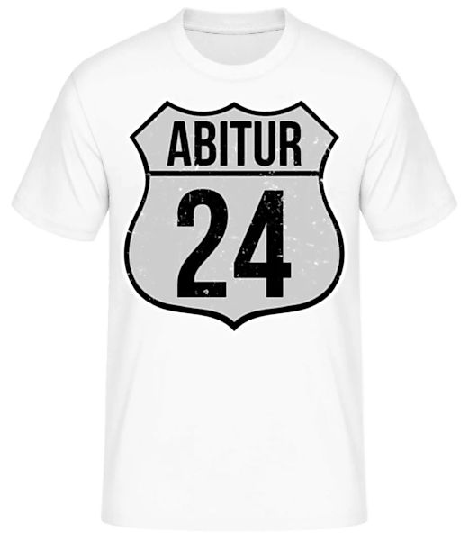Route 66 Abitur 2024 · Männer Basic T-Shirt günstig online kaufen