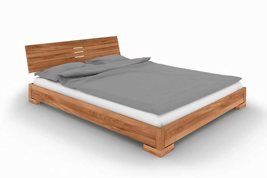 byoak Bett VENTO E-2 200 x 220 aus Massivholz, mit Holzkopfteil, Naturgeölt günstig online kaufen