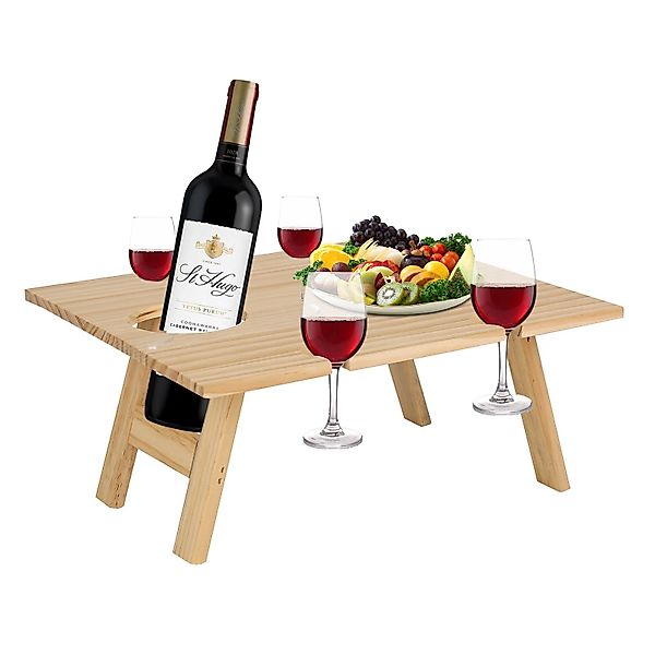 TWSOUL Klapptisch Klappbarer Picknicktisch aus Holz günstig online kaufen