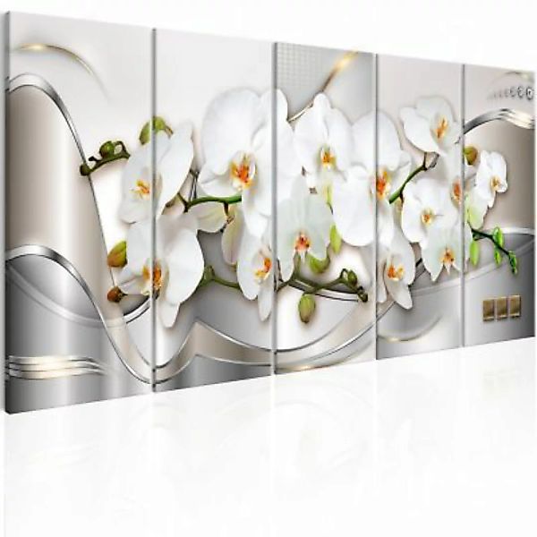 artgeist Wandbild Blooming Orchids mehrfarbig Gr. 200 x 80 günstig online kaufen