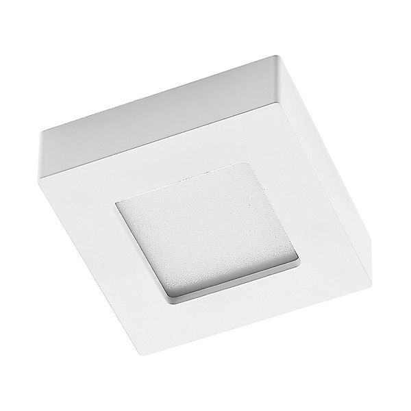 PRIOS LED Deckenleuchte Alette 9917056 Modern in Weiß aus Aluminium 1-flamm günstig online kaufen