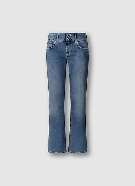 Pepe Jeans "STRAIGHT JEANS LW" mit doppeltem Knopfverschluss günstig online kaufen