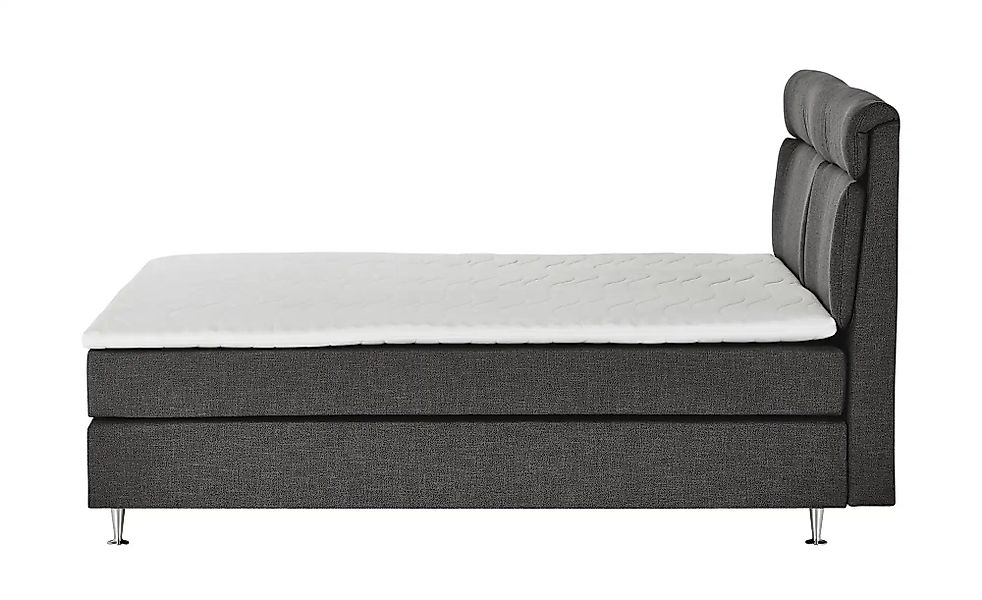 Boxspringbett  Fero  ¦ grau ¦ Maße (cm): B: 151 H: 105,5 Betten > Boxspring günstig online kaufen