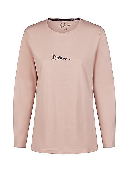 By Louise Longsleeve Mix & Match Schlafshirt Nachthemd Loungewear gemütlich günstig online kaufen