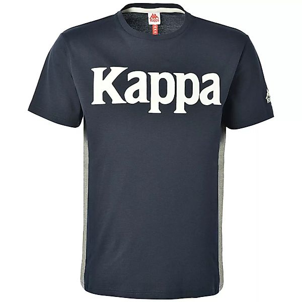 Kappa Impala Authentic Kurzärmeliges T-shirt L Blue Navy / Grey Cold Mel günstig online kaufen