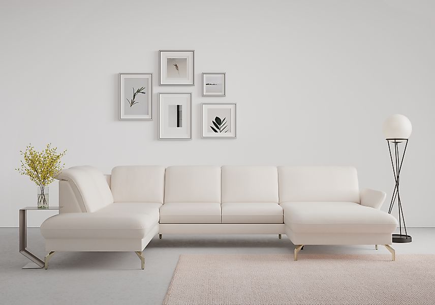 sit&more Wohnlandschaft »Fashion U-Form« wahlweise mit Kopfteilverstellung, günstig online kaufen