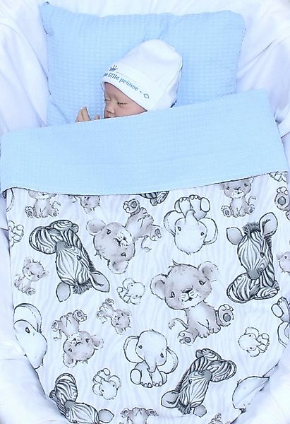 Babydecke Babydecke Waffelpiqué Baumwolle Kuscheldecke Kinderwagendecke, Pr günstig online kaufen