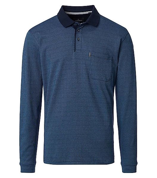 CASAMODA Langarm-Poloshirt CASAMODA Polo-Shirt Langarm gestreift günstig online kaufen
