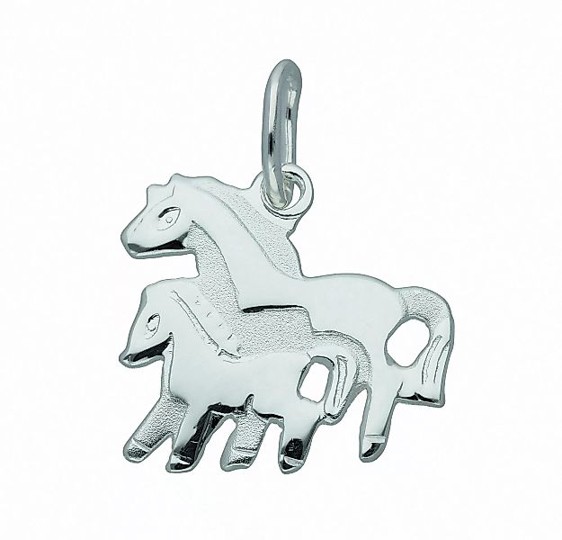 Adelia´s Kettenanhänger "Damen Silberschmuck 925 Silber Anhänger Pferd", 92 günstig online kaufen