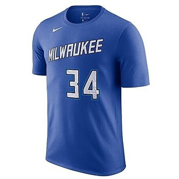 Nike  T-Shirt Nba Milwaukee Bucks Giannis Antetokounmpo City Edition günstig online kaufen