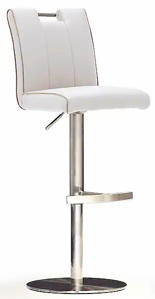 MCA furniture Bistrostuhl »BARBECOOL«, mit Rückenlehne, Bodenplatte rund, 3 günstig online kaufen