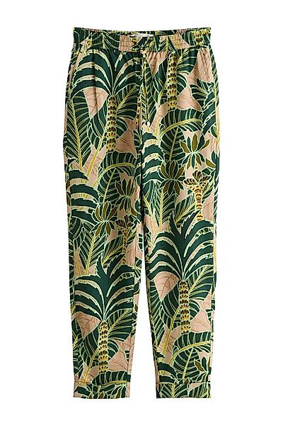 Next Leinenhose Schlupfhose mit konischem Beinschnitt, Kurzgröße (1-tlg) günstig online kaufen