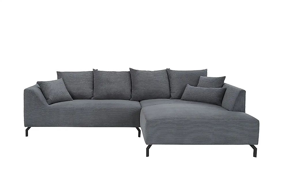 Ecksofa  Lino ¦ grau ¦ Maße (cm): B: 304 H: 95 T: 202.0 Polstermöbel > Sofa günstig online kaufen