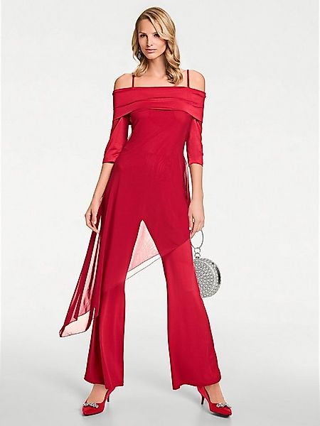 heine Jumpsuit Overall 3/4-Arm Innenbeinlänge ca. 77 cm günstig online kaufen