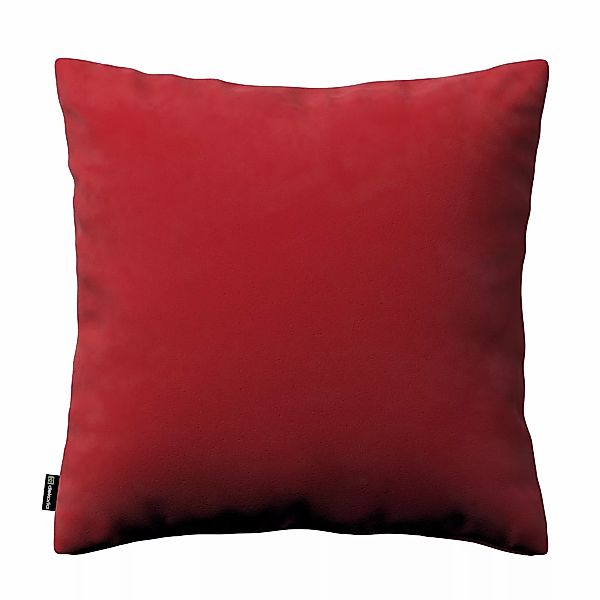 Kissenhülle Mia, rot, 60 x 60 cm, Velvet (704-15) günstig online kaufen