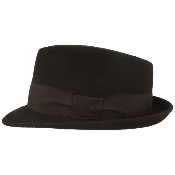 Breiter Filzhut Dezenter Trilby mit Rips-Garnitur günstig online kaufen