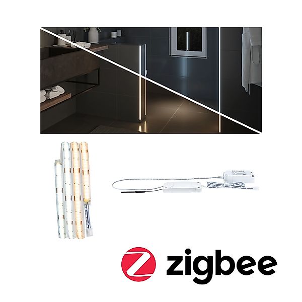 Paulmann "LumiTiles LED Stripe Smart Home Zigbee 3.0 Full-Line COB Slim 1m günstig online kaufen