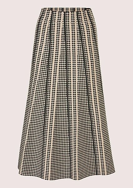 MADELEINE Midirock "Strickrock Eleganter Jacquard-Rock für kühle Tage" günstig online kaufen