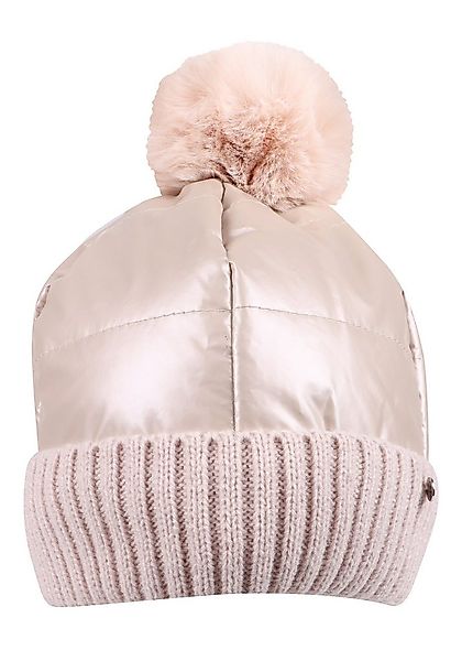 Capelli New York Strickmütze glänzende, mit Umschlag günstig online kaufen